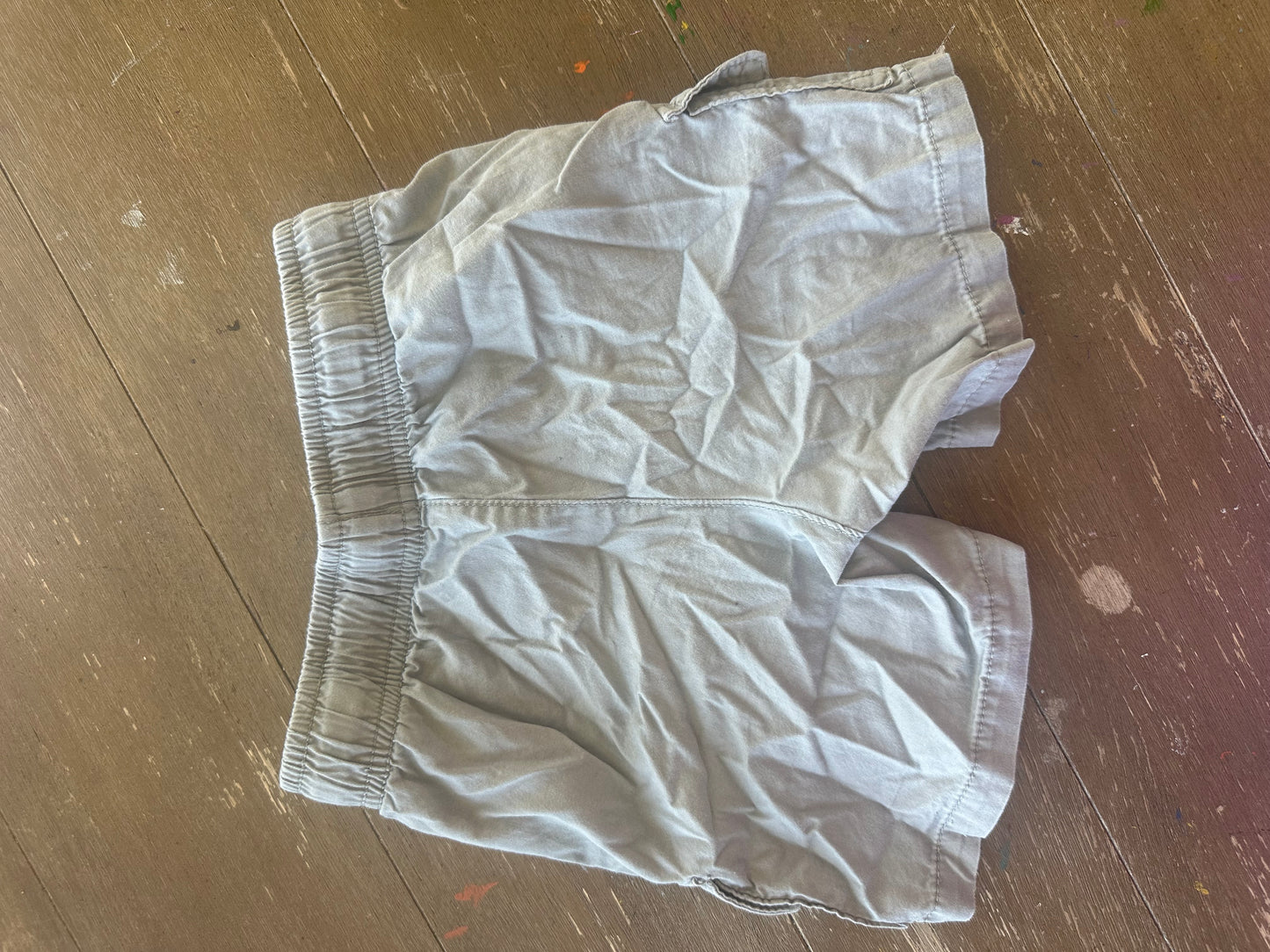 Boys Grey Cargo Shorts