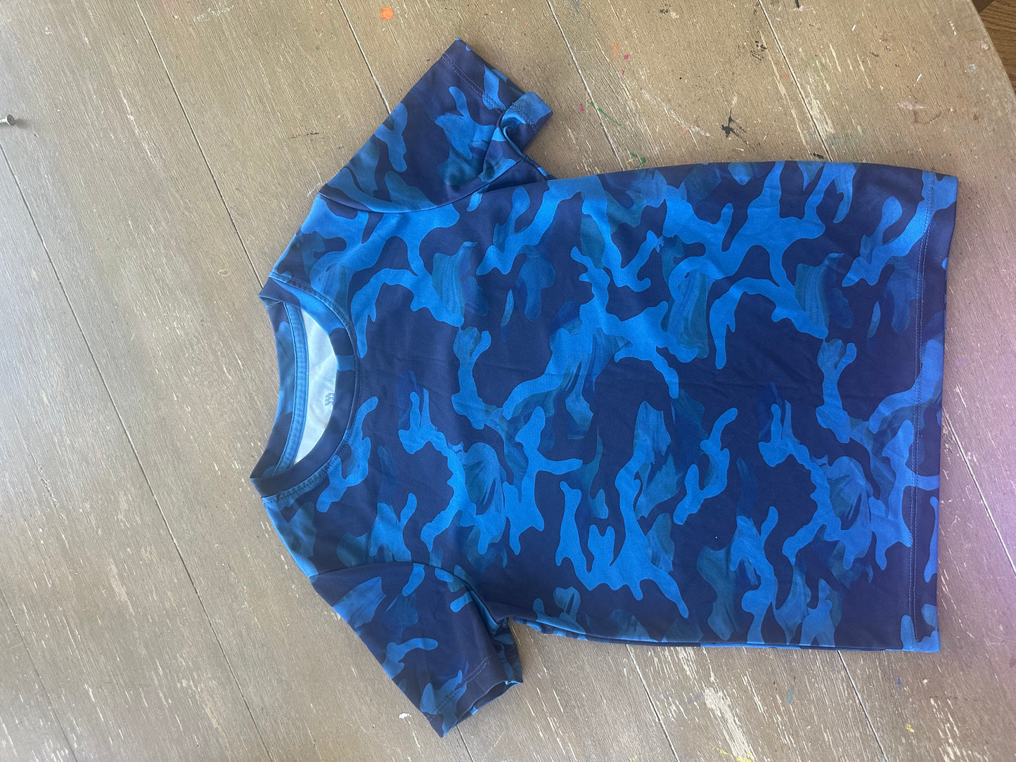 Boys Camo Short Sleeve Tee