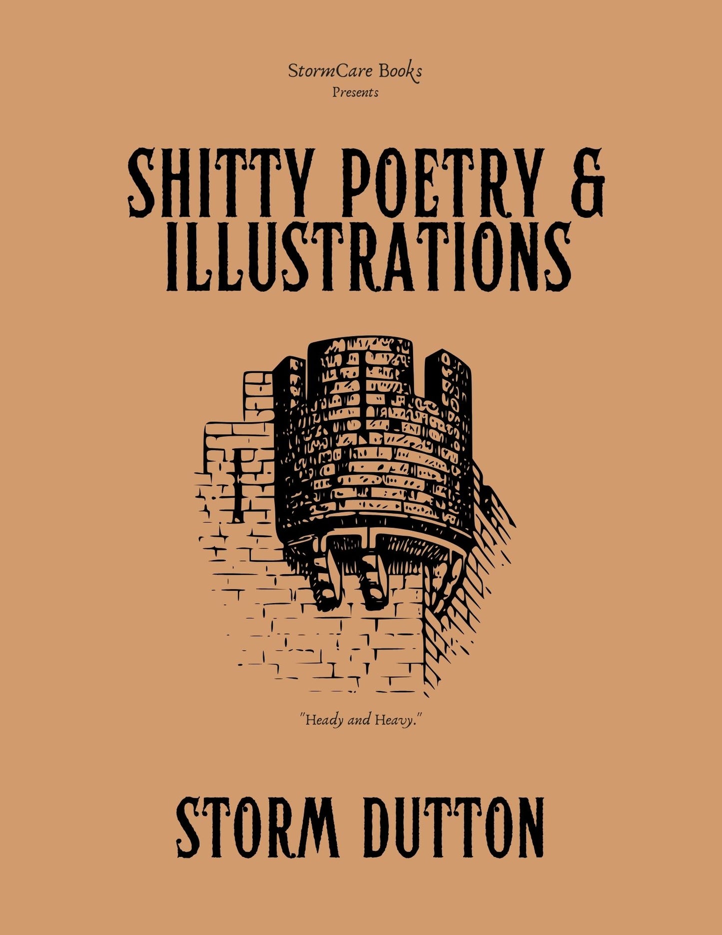 'Shitty Poetry & Illustrations' by Storm Dutton l Hardcover Pre-Order l