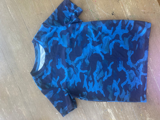 Boys Camo Short Sleeve Tee